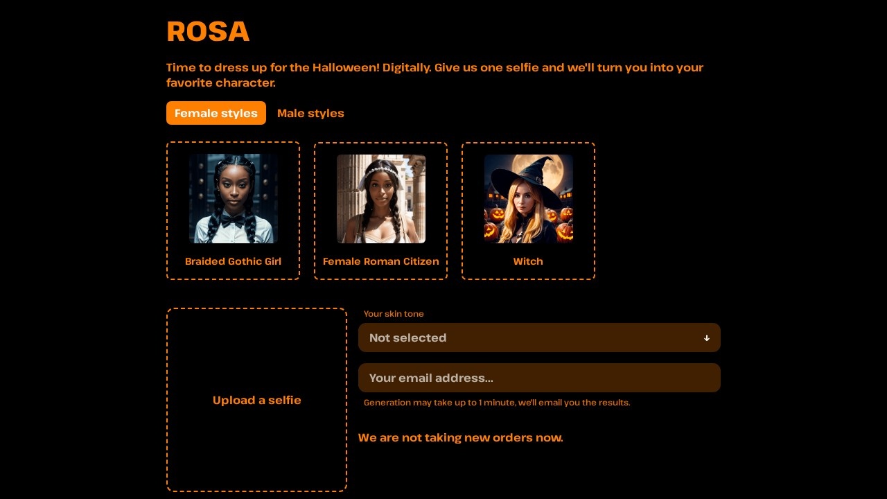 Rosa screenshot