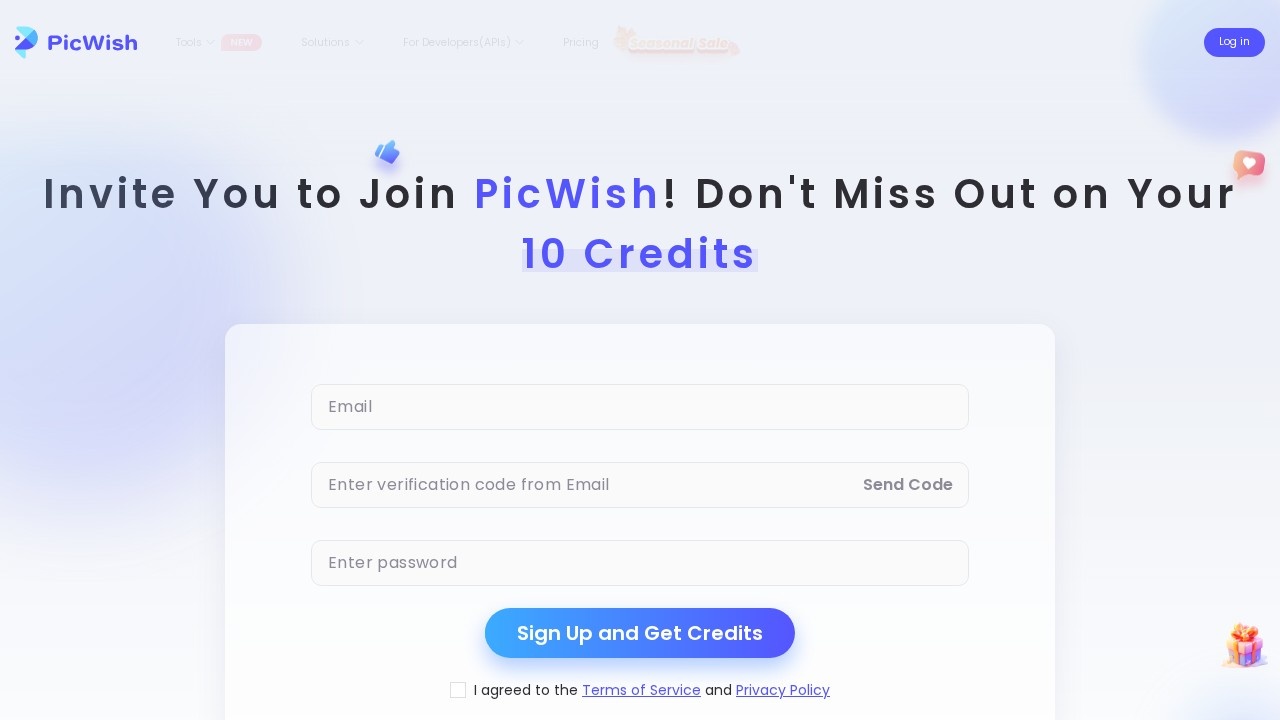 Picwish Com screenshot
