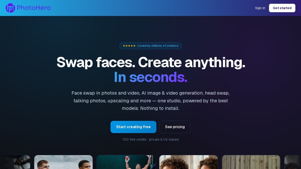 Photohero screenshot
