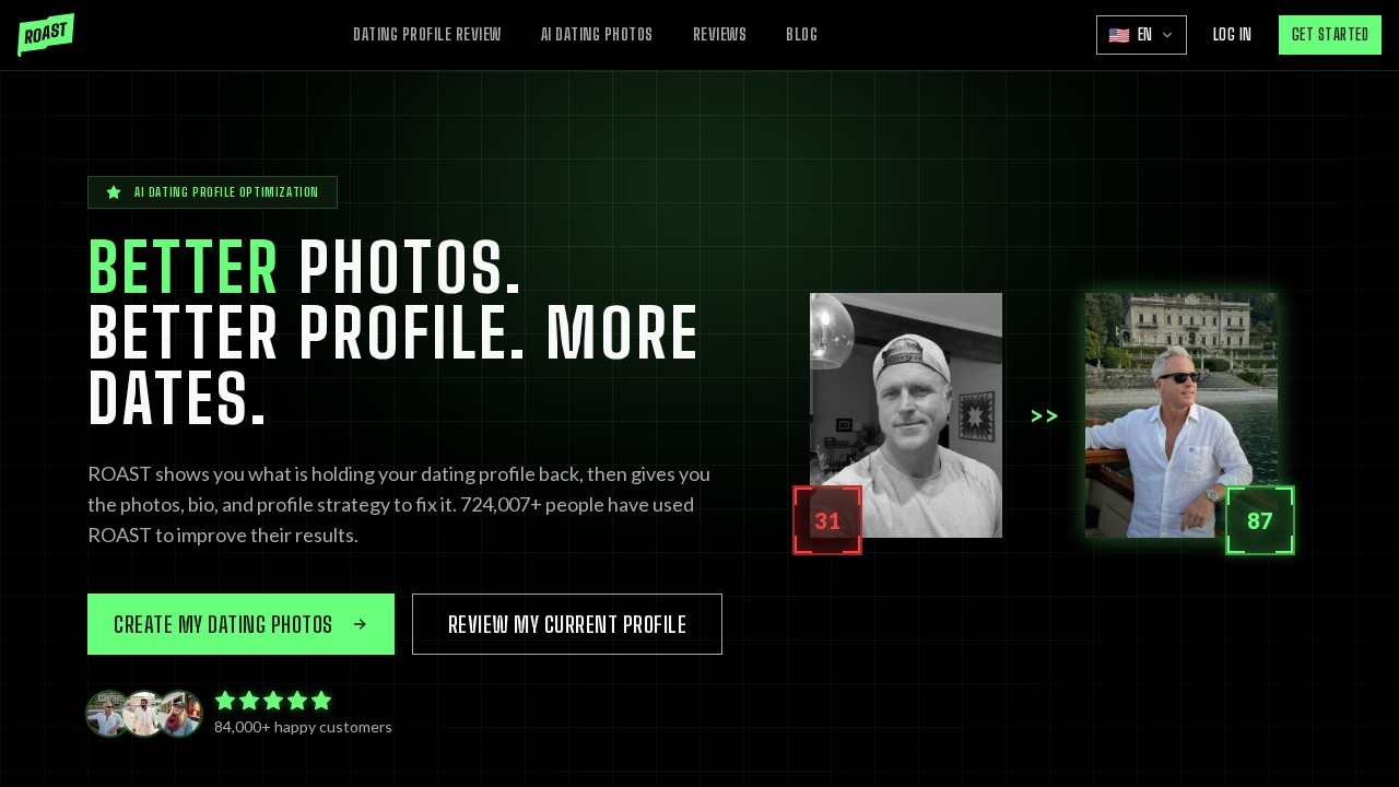 Roast Dating screenshot