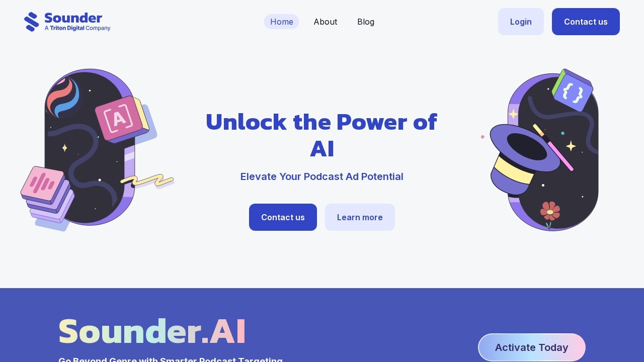 Sounder AI screenshot