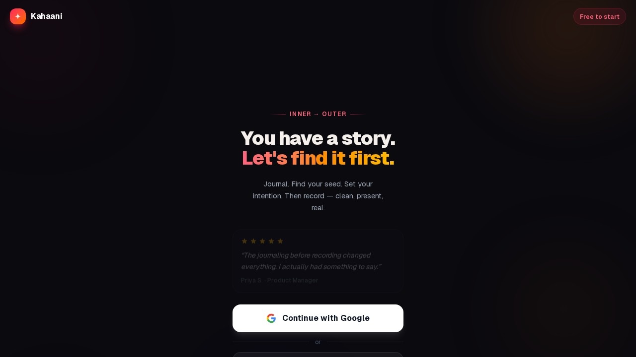 Kahaani AI Powered Book Reader screenshot