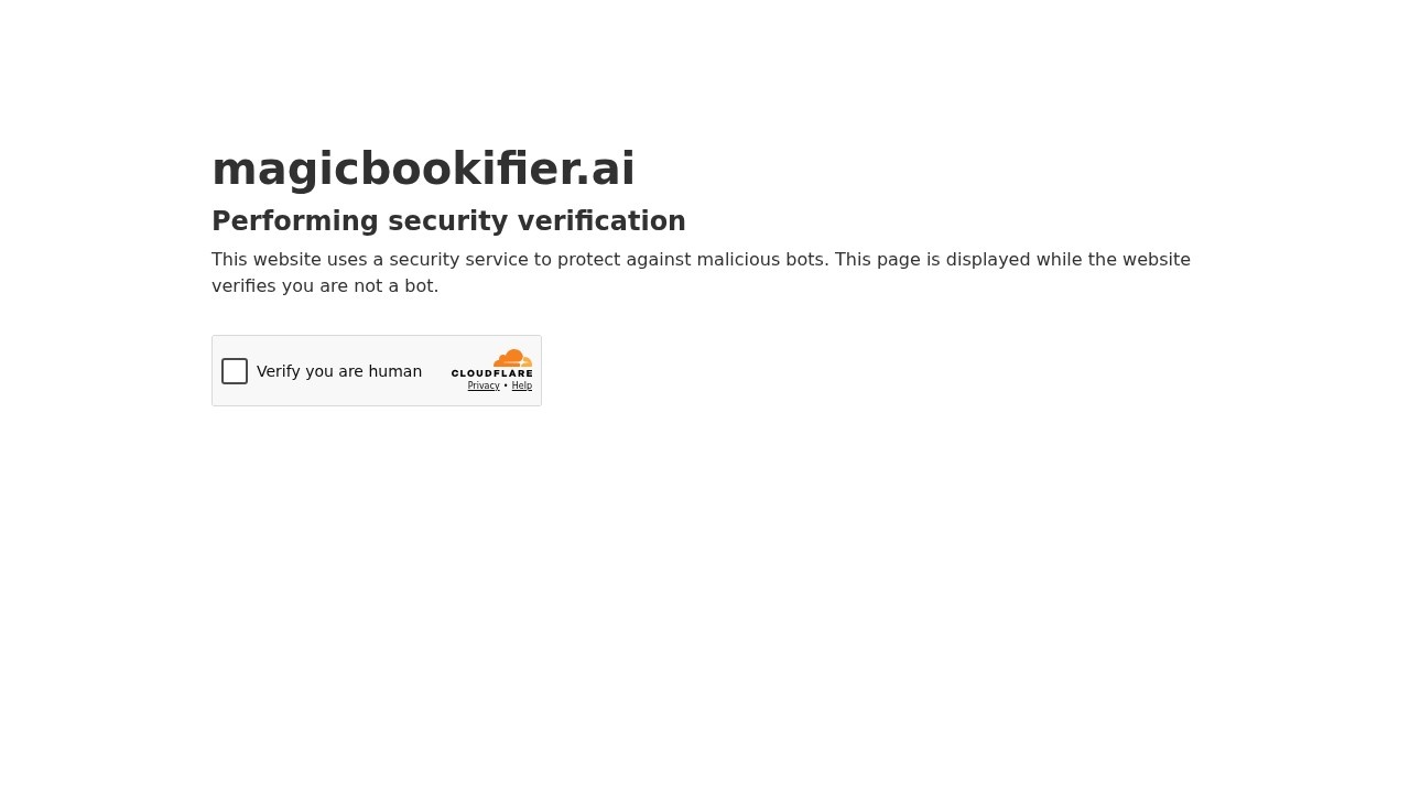 Magic Bookifier screenshot