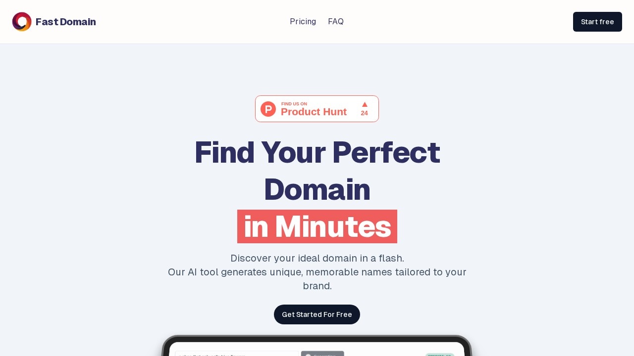 Fast Domain screenshot