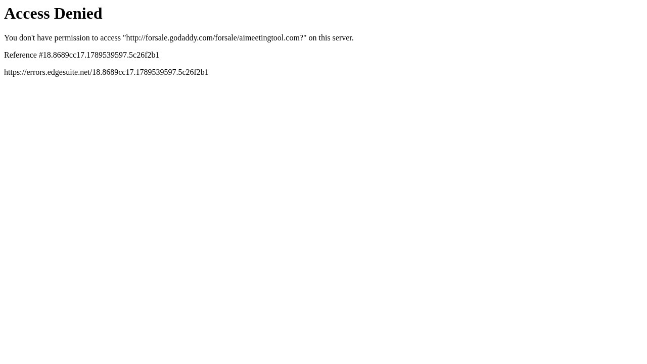 AI Meeting Tool screenshot