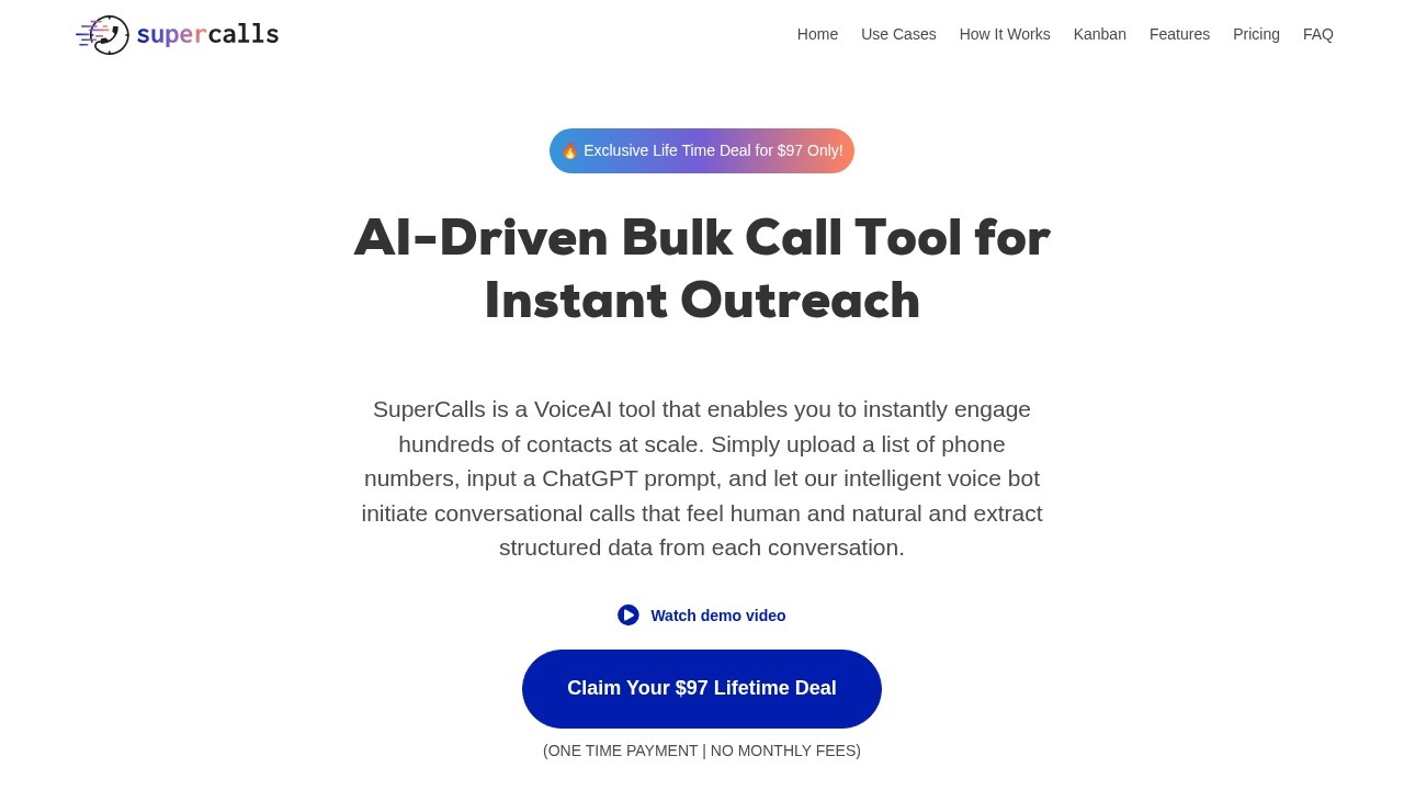 Supercalls screenshot