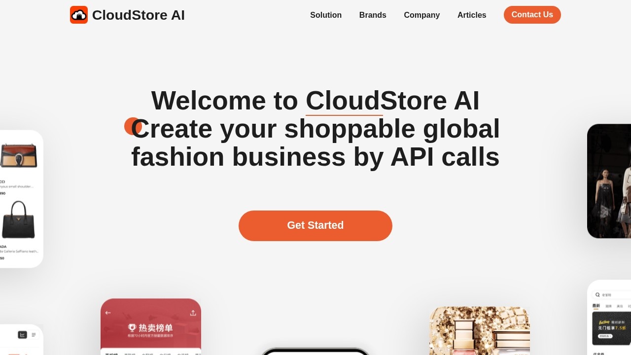 Cloud Store AI Smart Shopping Api screenshot