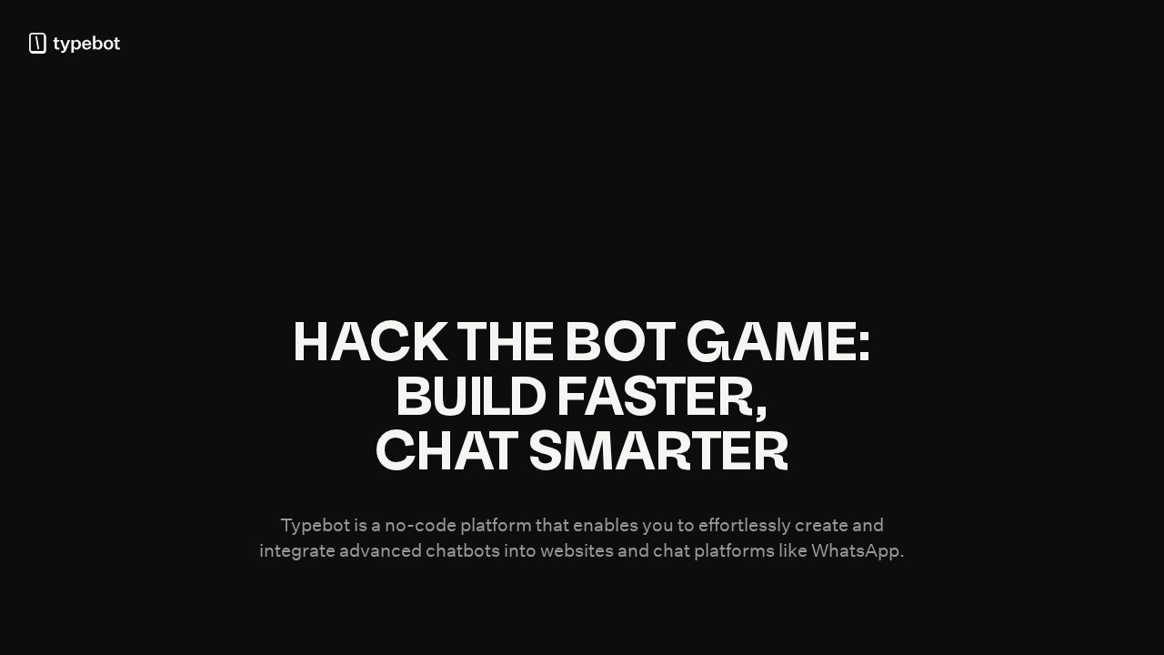 Typebot screenshot