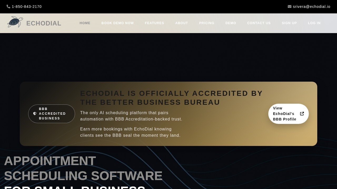 Echodial screenshot