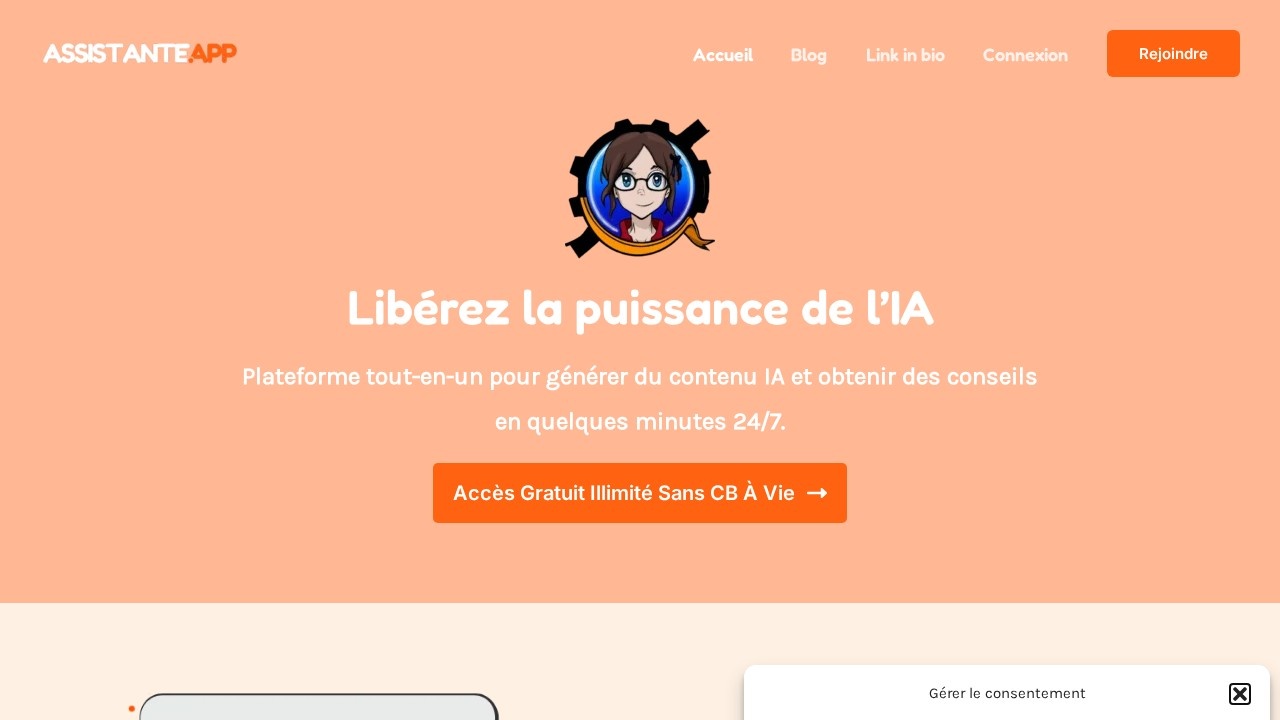 Assistante App screenshot