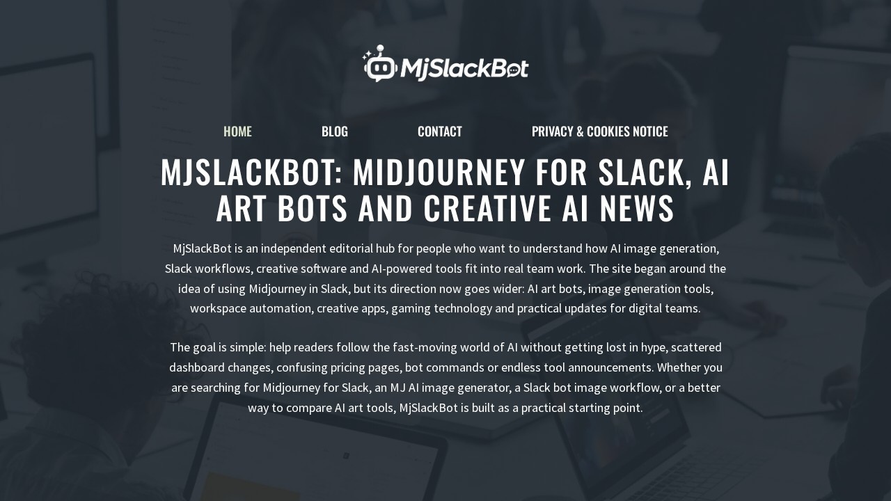 Midjourney For Slack screenshot