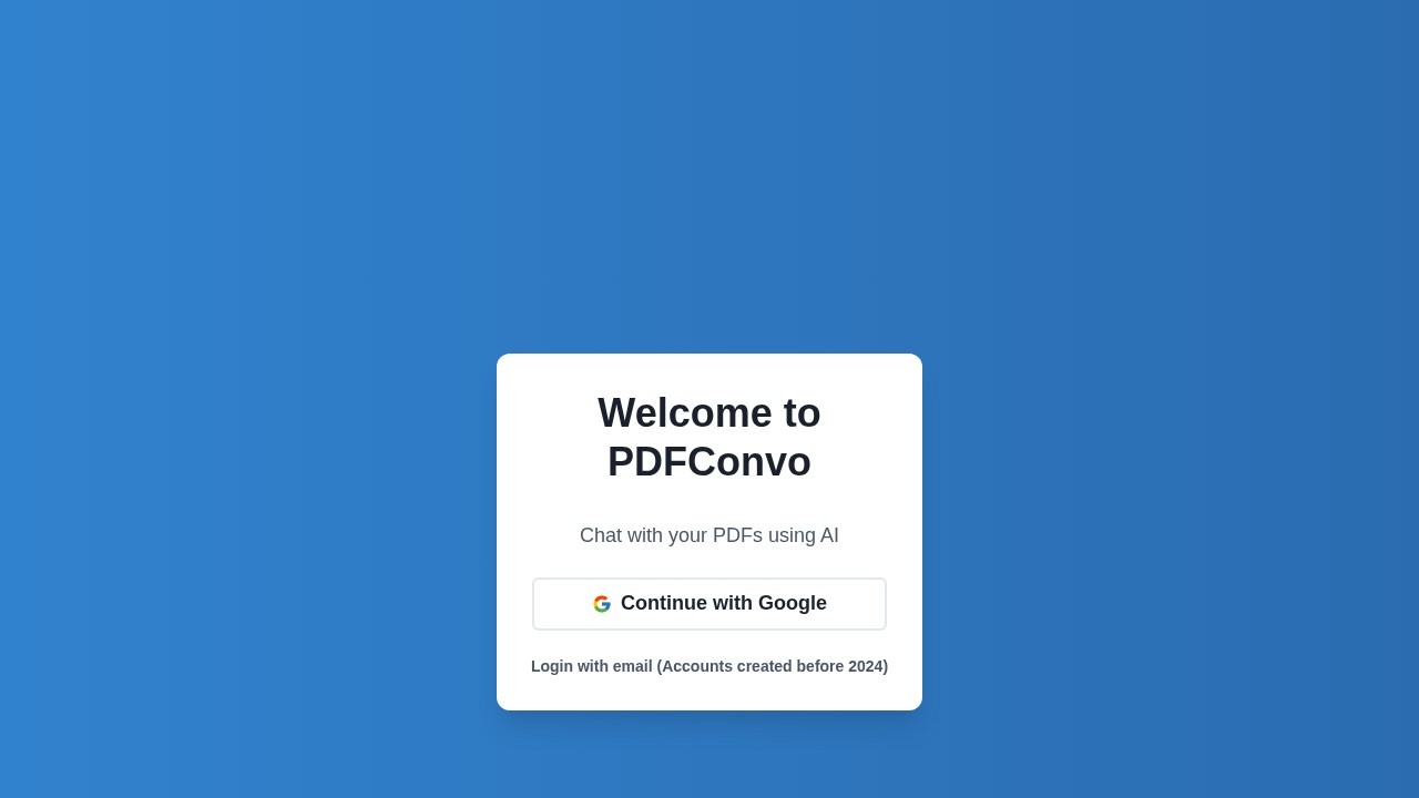 Pdfconvo Chat With Your Pdf screenshot