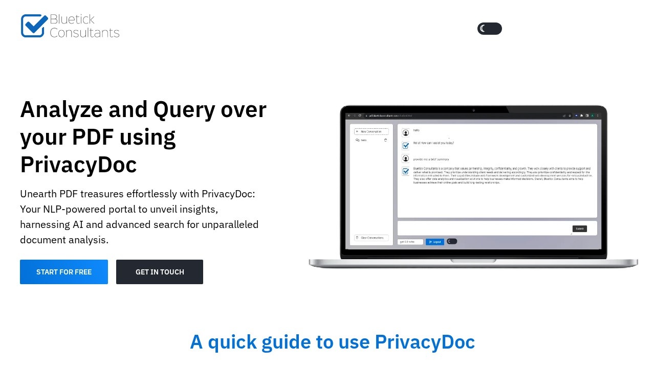 Privacydoc screenshot