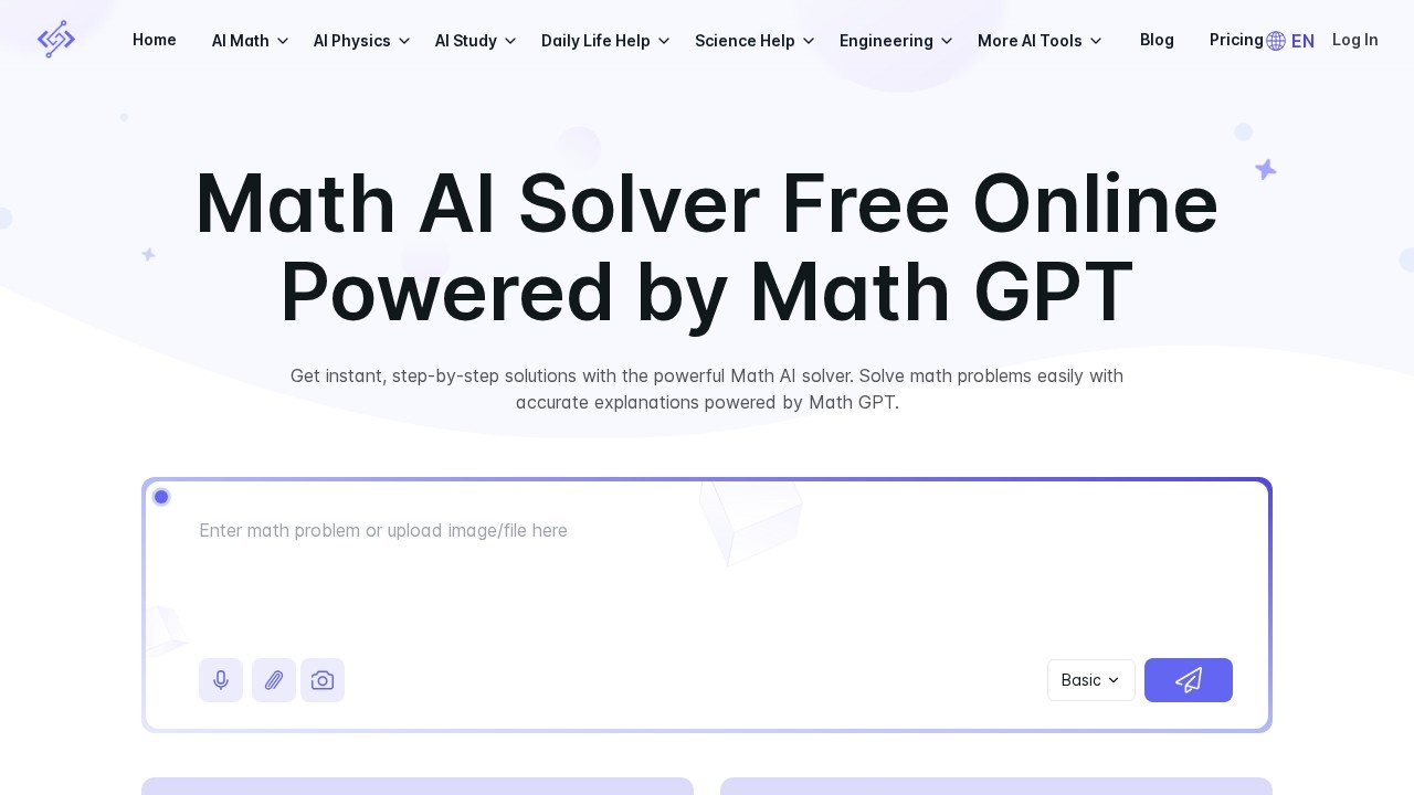 Math Now Free Math AI Solver Powered By Math Gpt screenshot