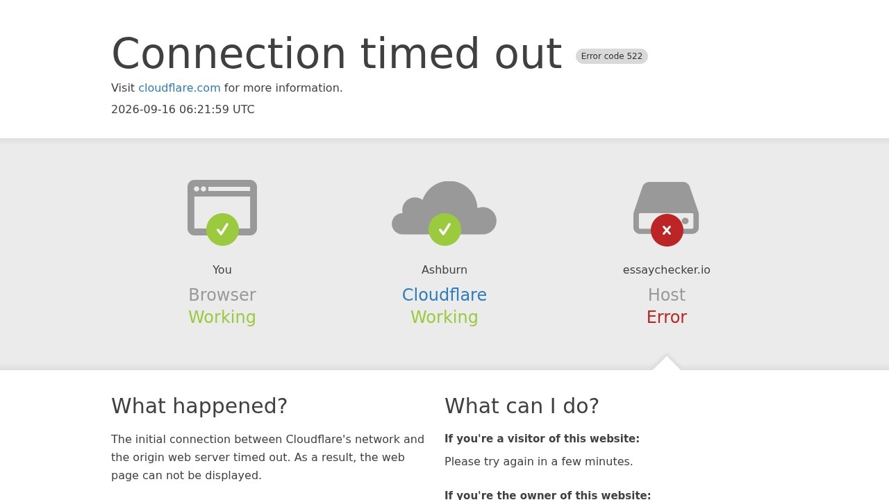 Essaychecker Io screenshot