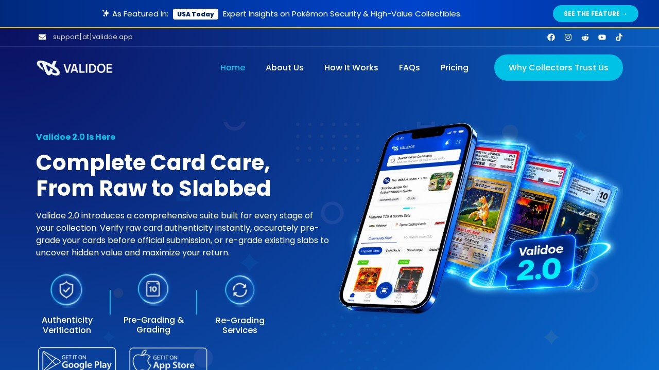 Validoe screenshot