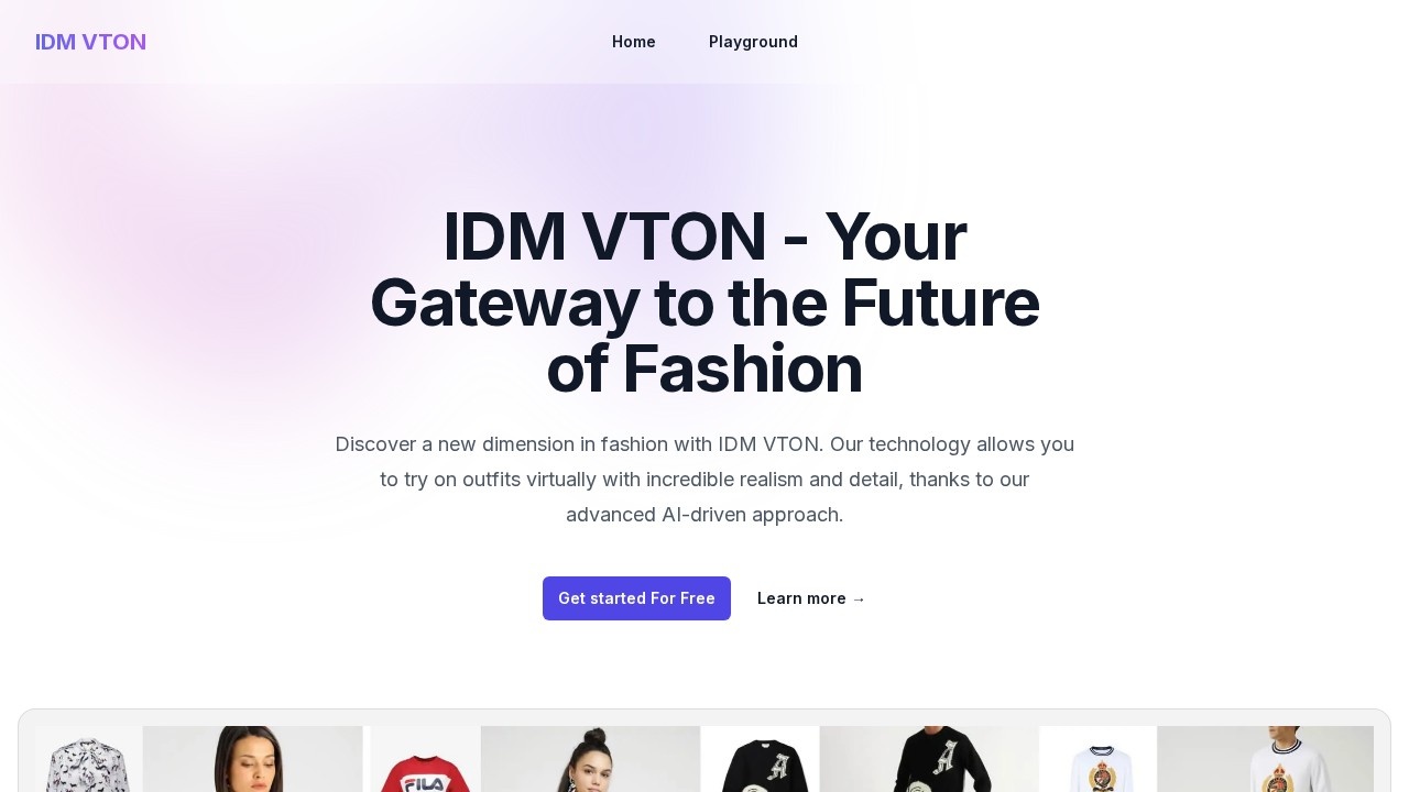 Idm Vton AI Virtual Try On AI screenshot