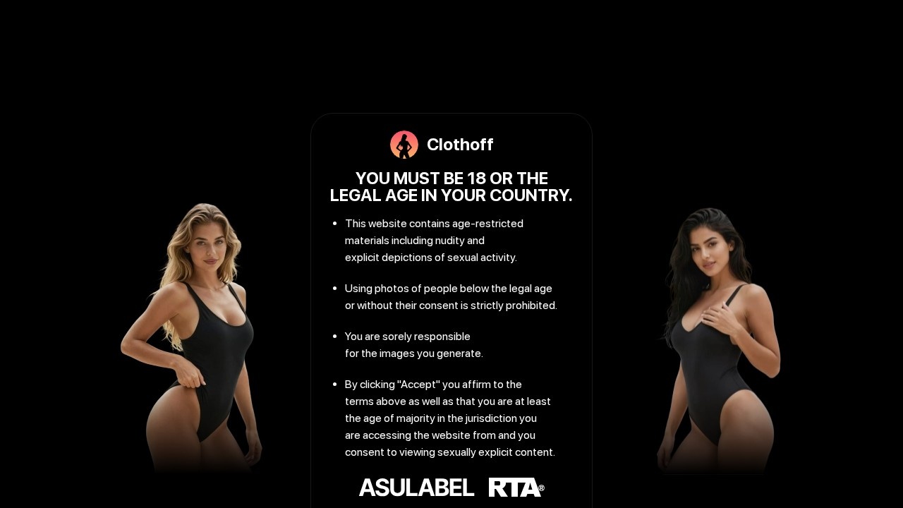 Clothoff screenshot