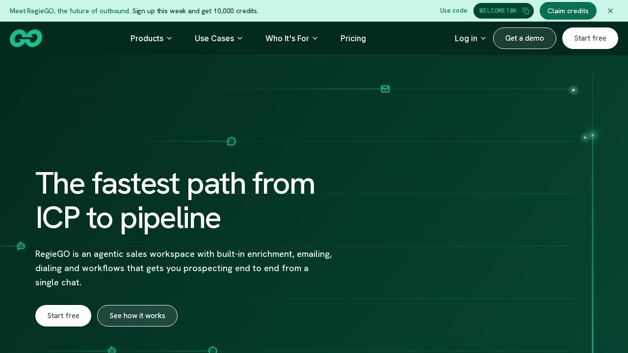 Regie screenshot