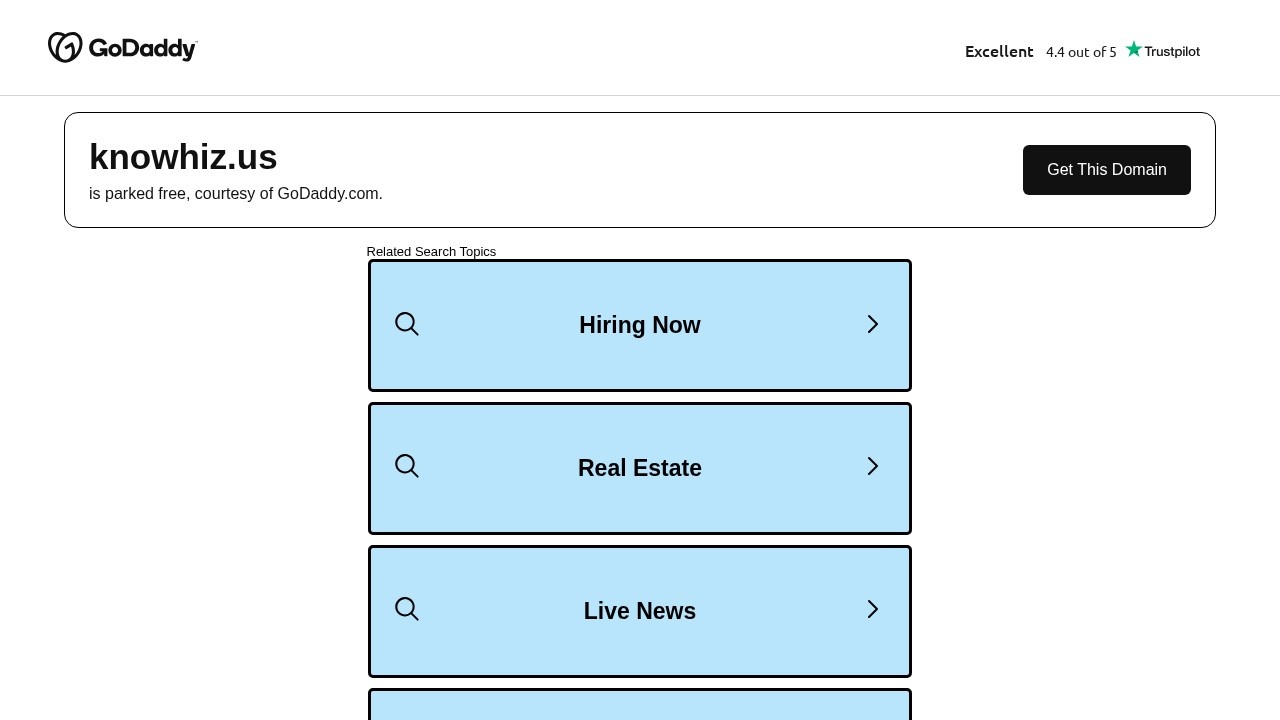 Knowhiz screenshot