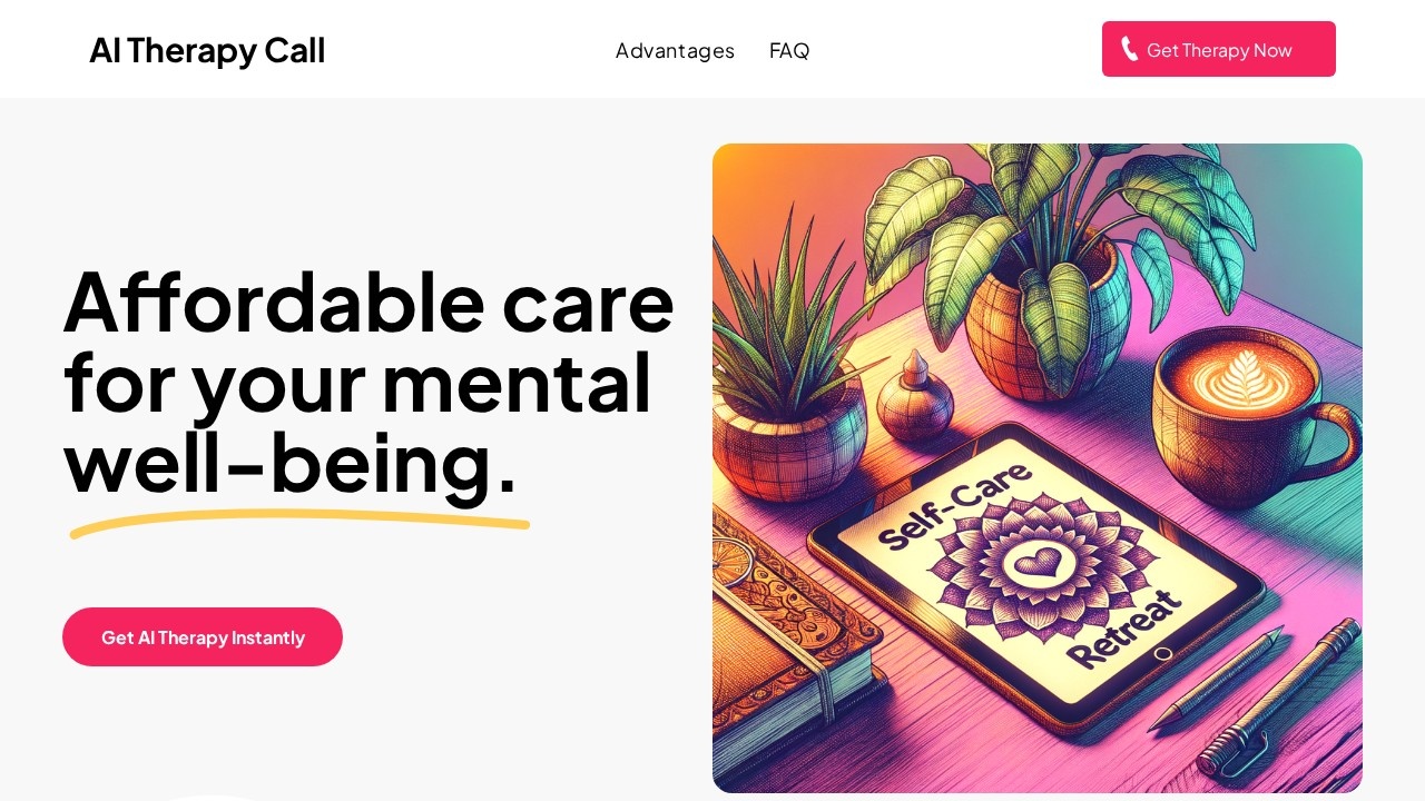 Aitherapycall Mind Blowing AI Therapy screenshot