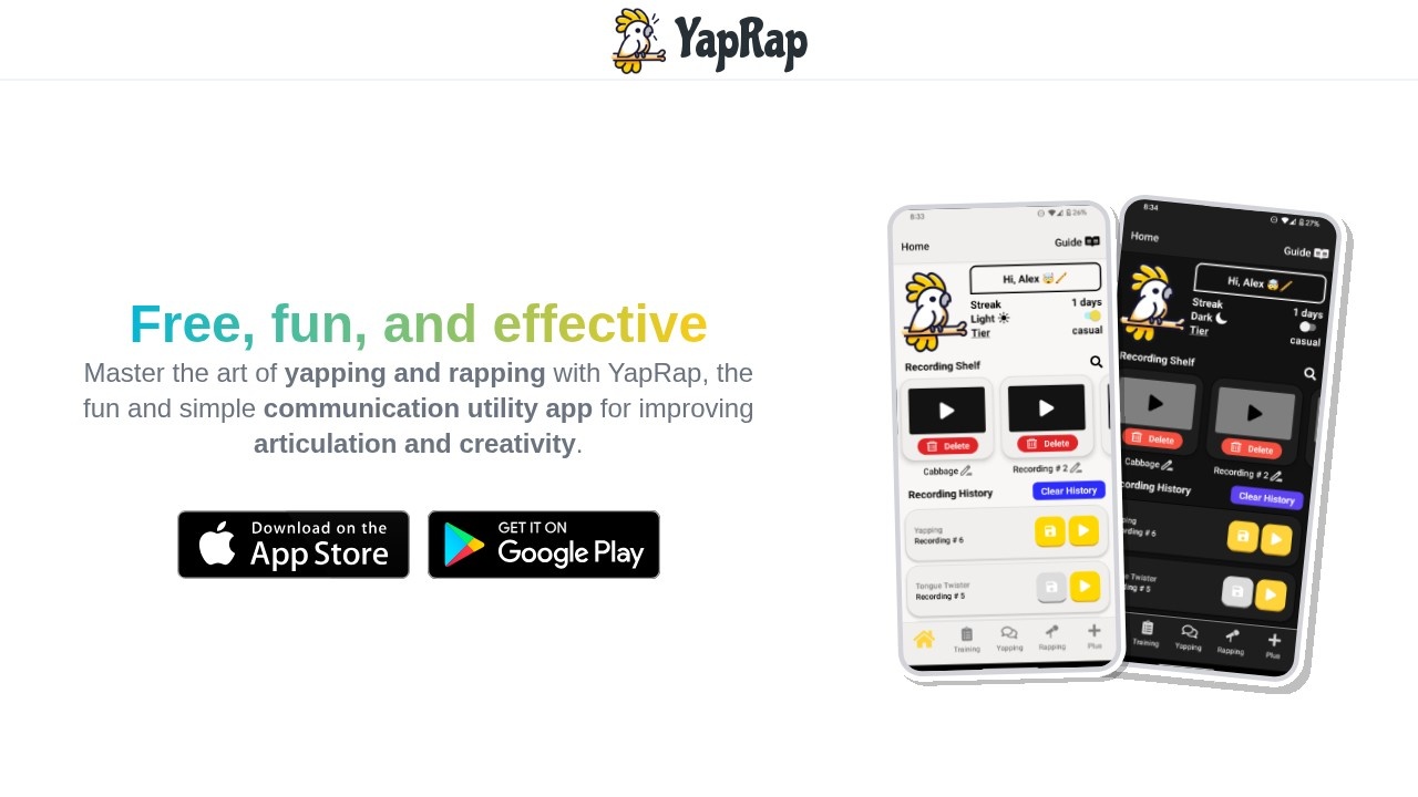 Yaprap screenshot