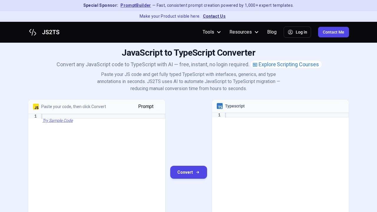 Js2ts screenshot