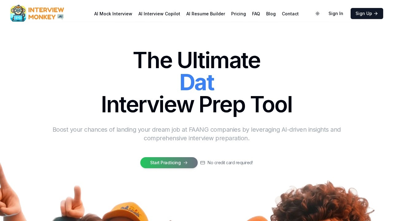 Interview Monkey AI screenshot