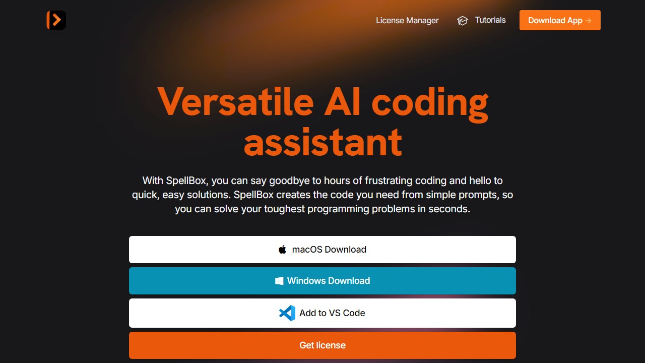 Spellbox screenshot