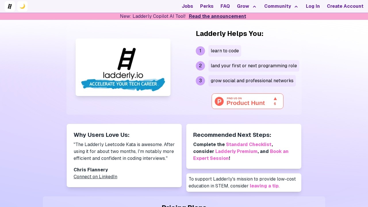 Ladderly Io screenshot