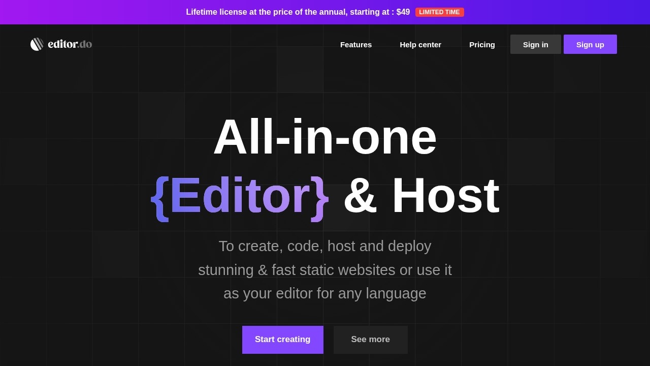 Editor Do screenshot