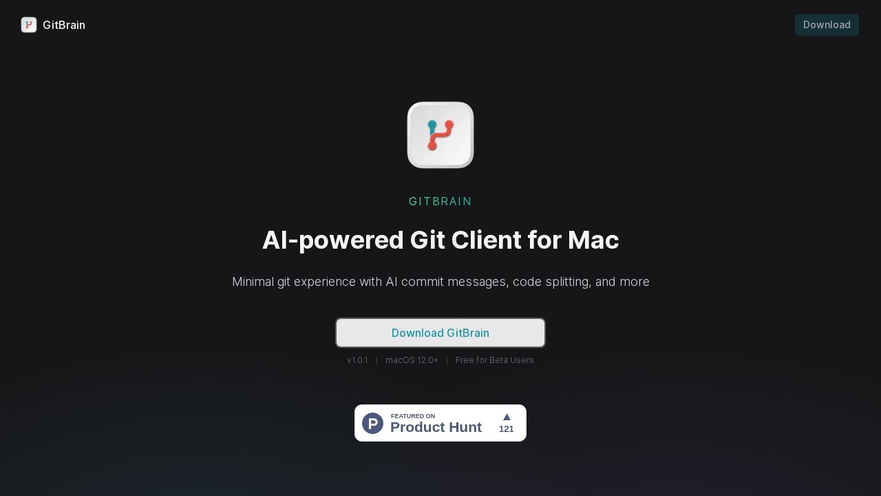 Gitbrain screenshot