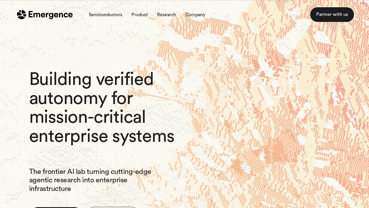 Emergence AI screenshot