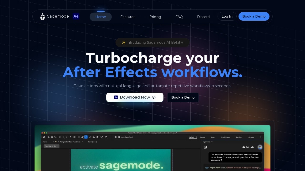 Sagemode AI screenshot