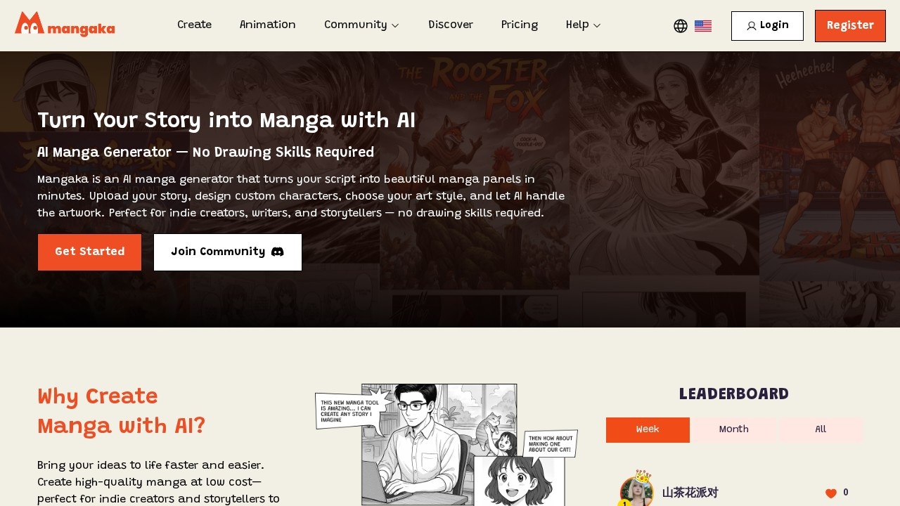 Mangaka App screenshot