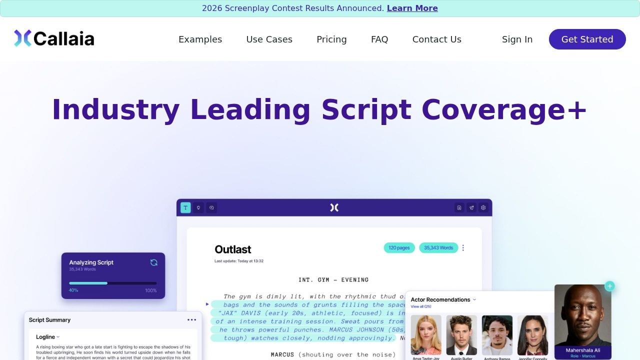 Callaia screenshot