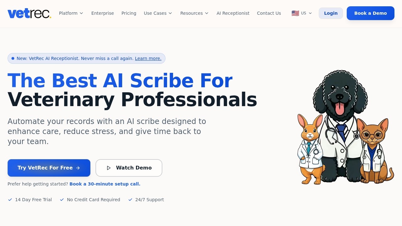 Vetrec screenshot