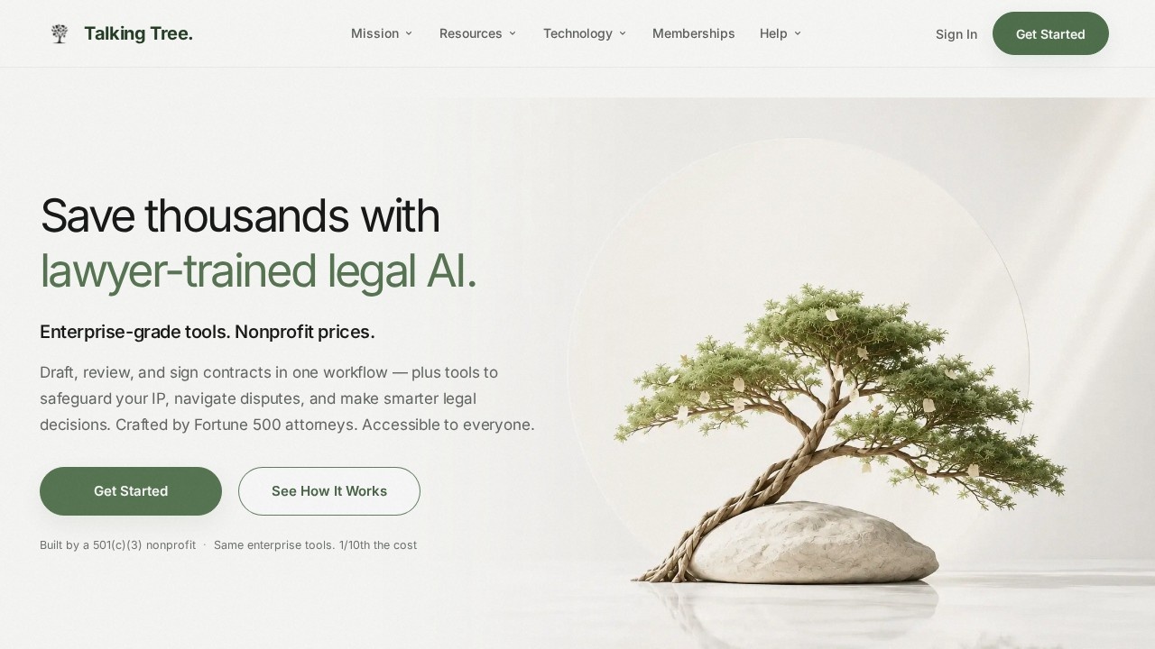 Talking Tree screenshot