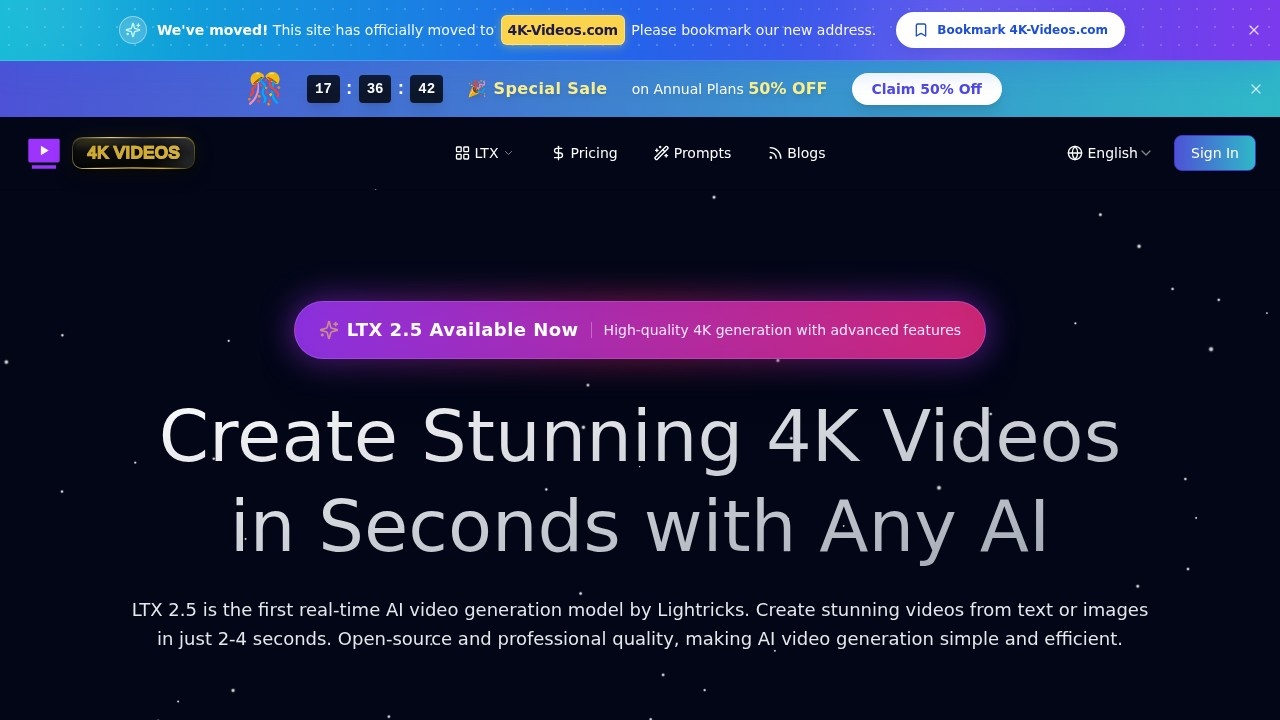 LTX 2.5 screenshot