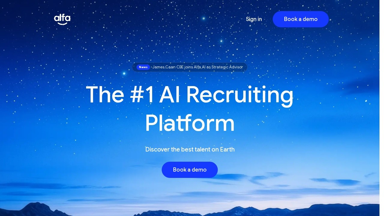Alfa AI screenshot