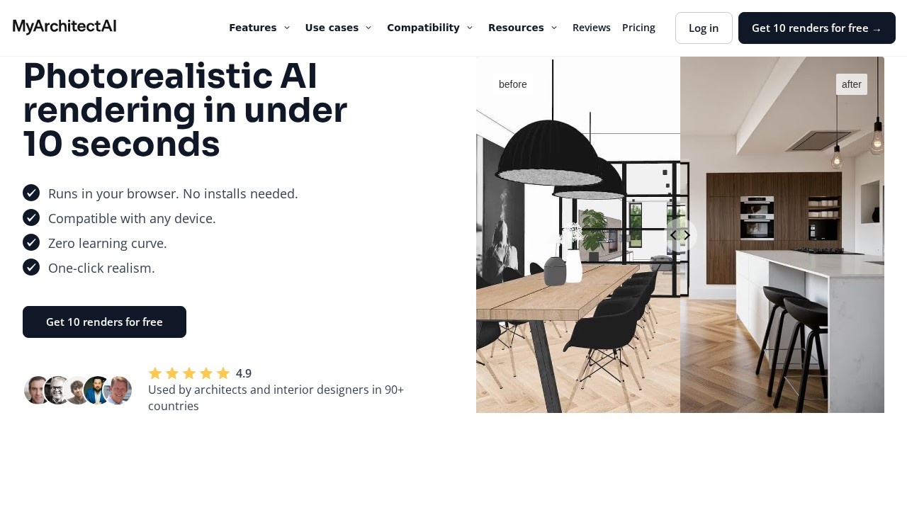 Myarchitectai screenshot