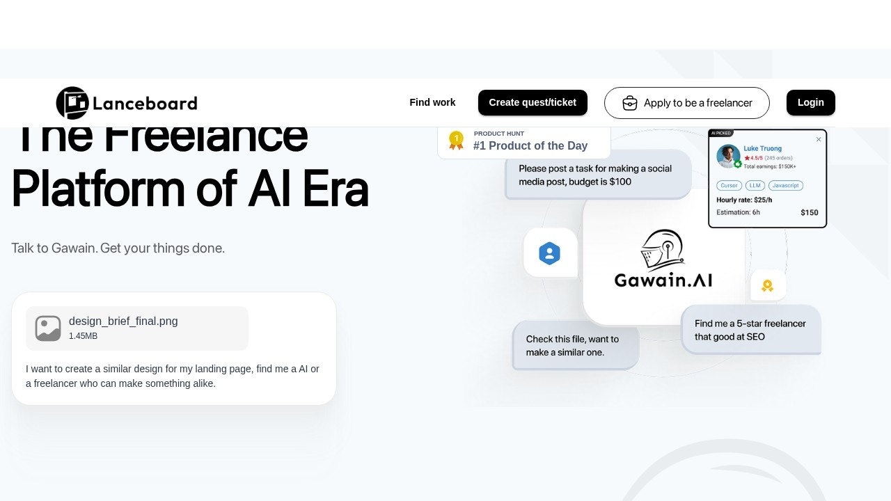 Lanceboard screenshot