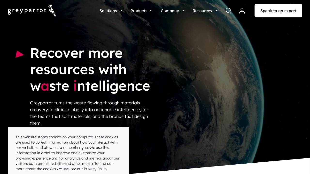 Greyparrot AI screenshot