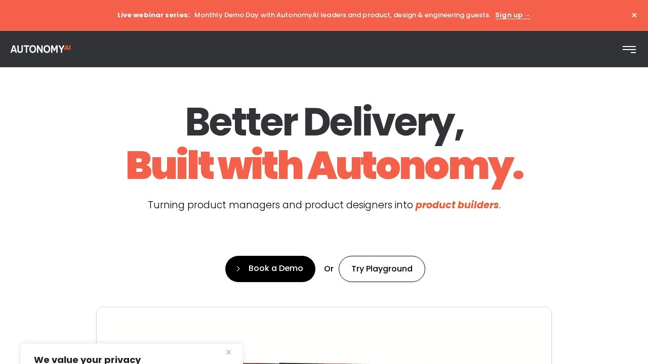 Autonomyai screenshot