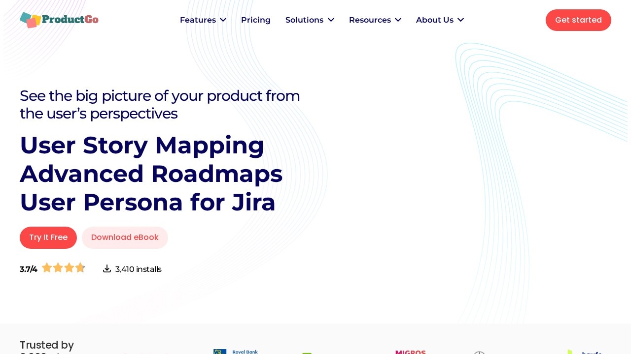 Productgo screenshot