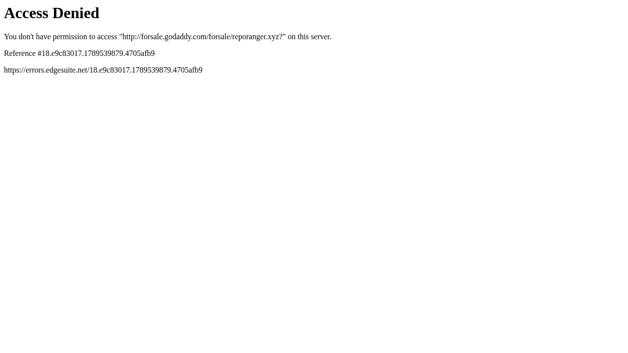 Reporanger screenshot