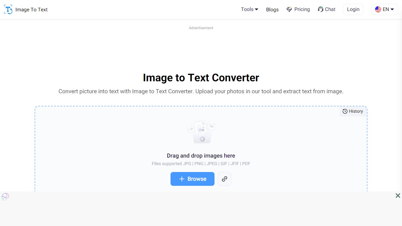 Image To Text Converter Io screenshot
