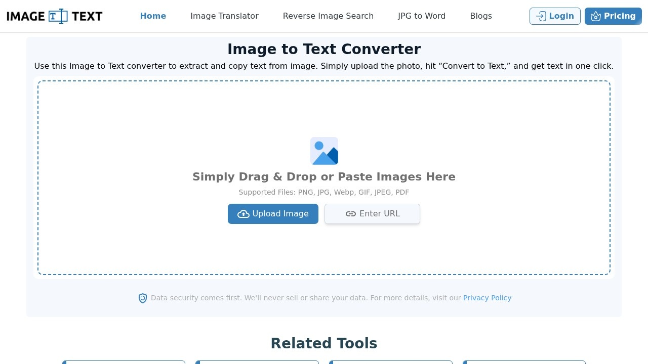 Imagetotext Me screenshot