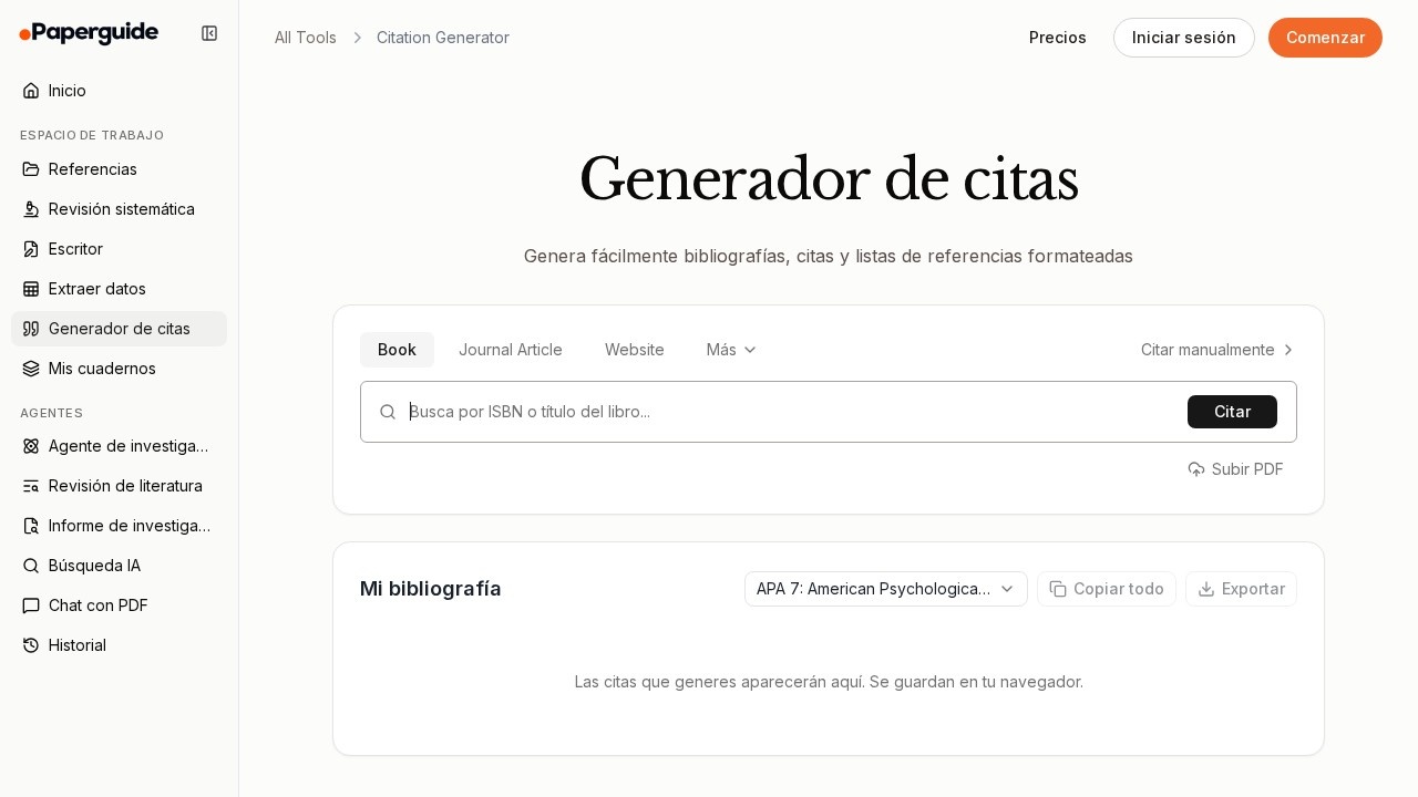 Citation Generator AI screenshot
