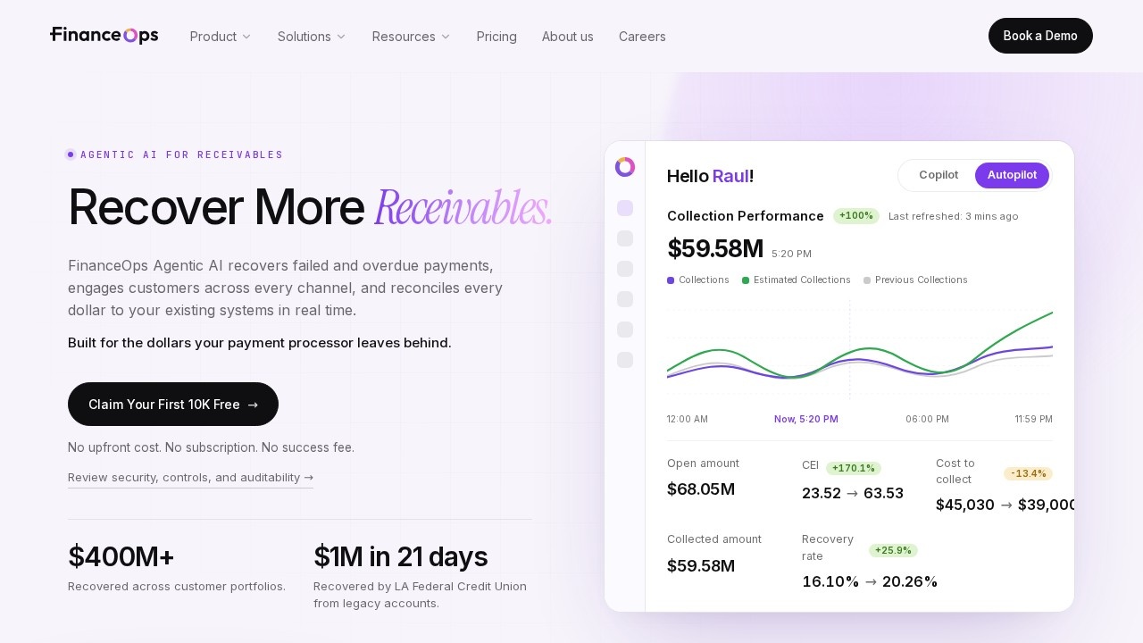 Financeops screenshot
